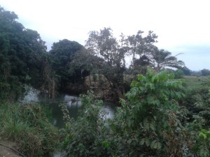 fiume Zaire separa il confine